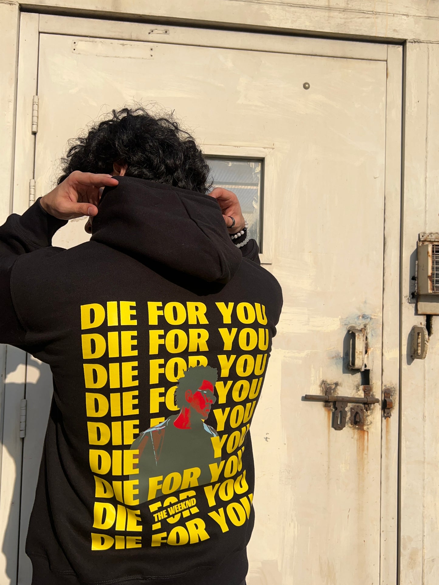 Black Die For You Hoodie