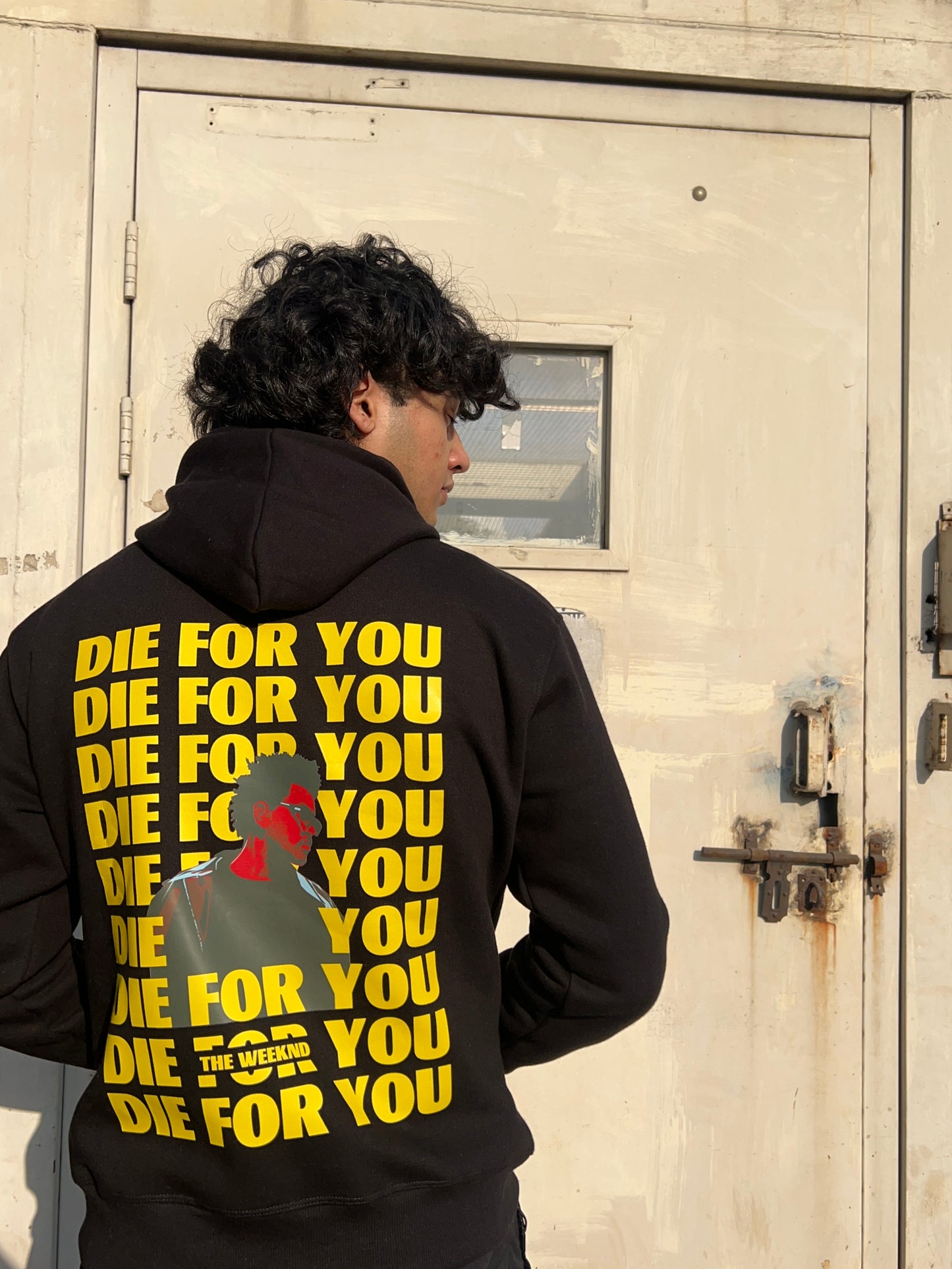 Black Die For You Hoodie