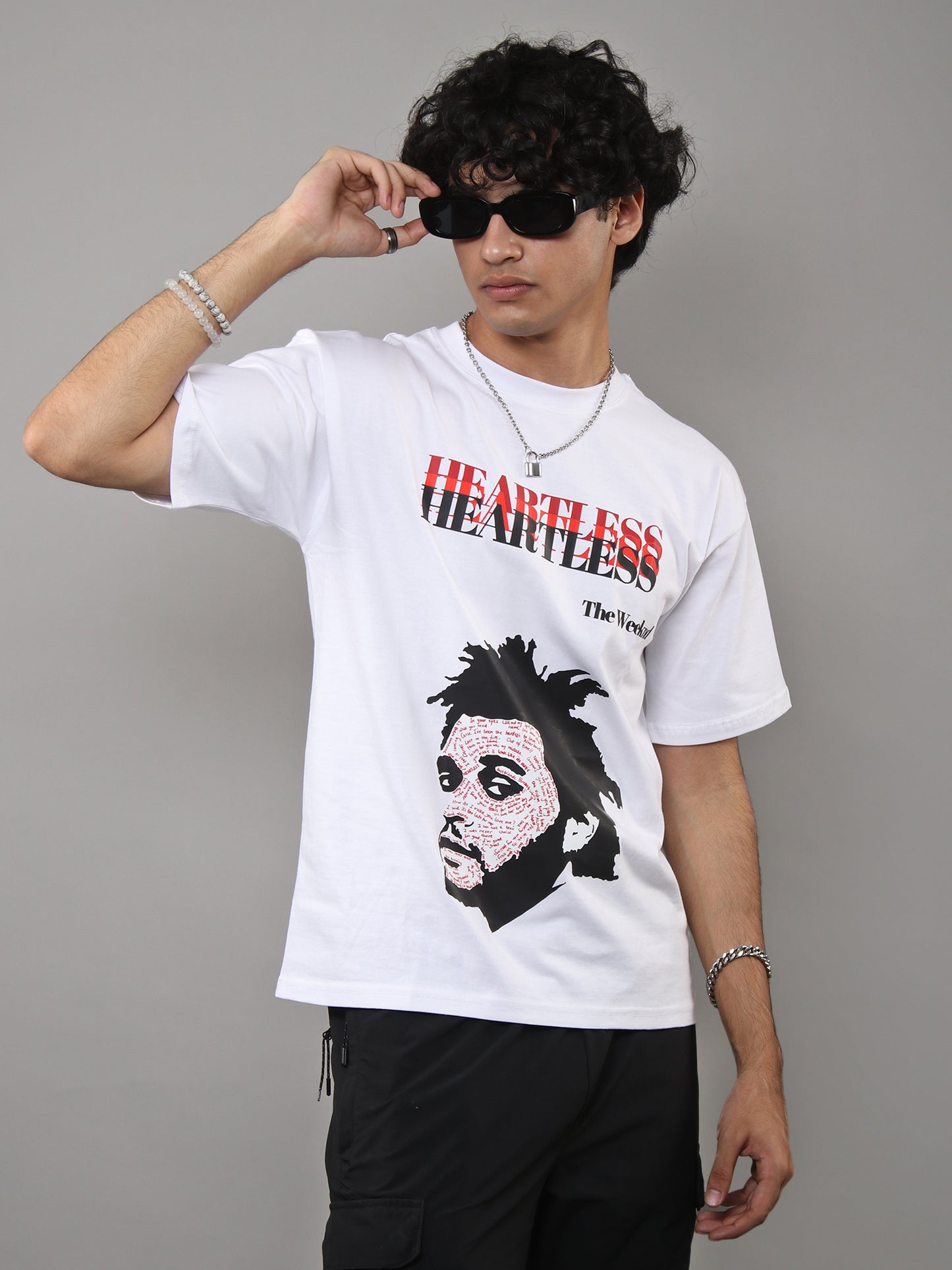 Unisex Weeknd Heartless Oversized T-Shirt