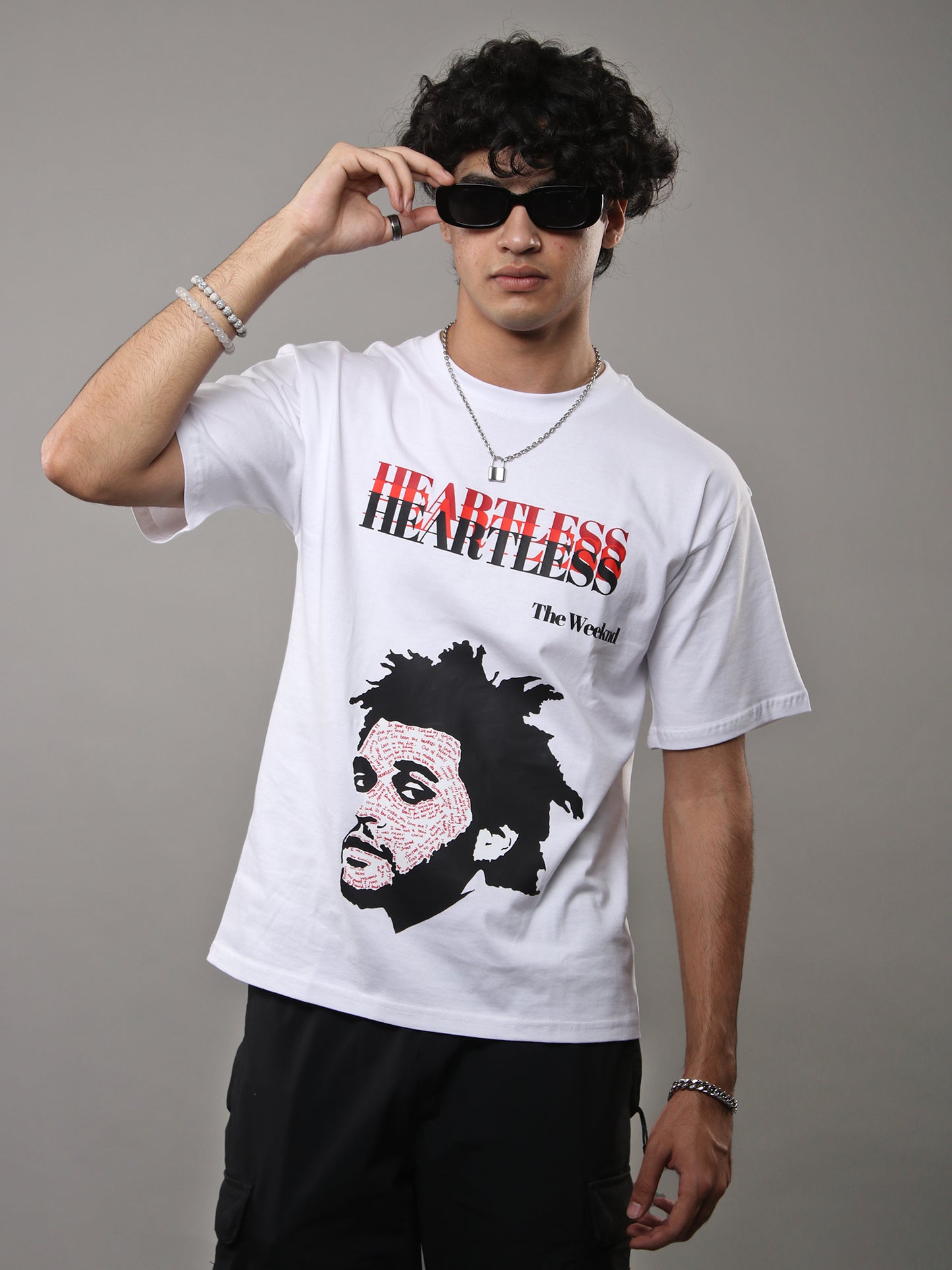 Unisex Weeknd Heartless Oversized T-Shirt