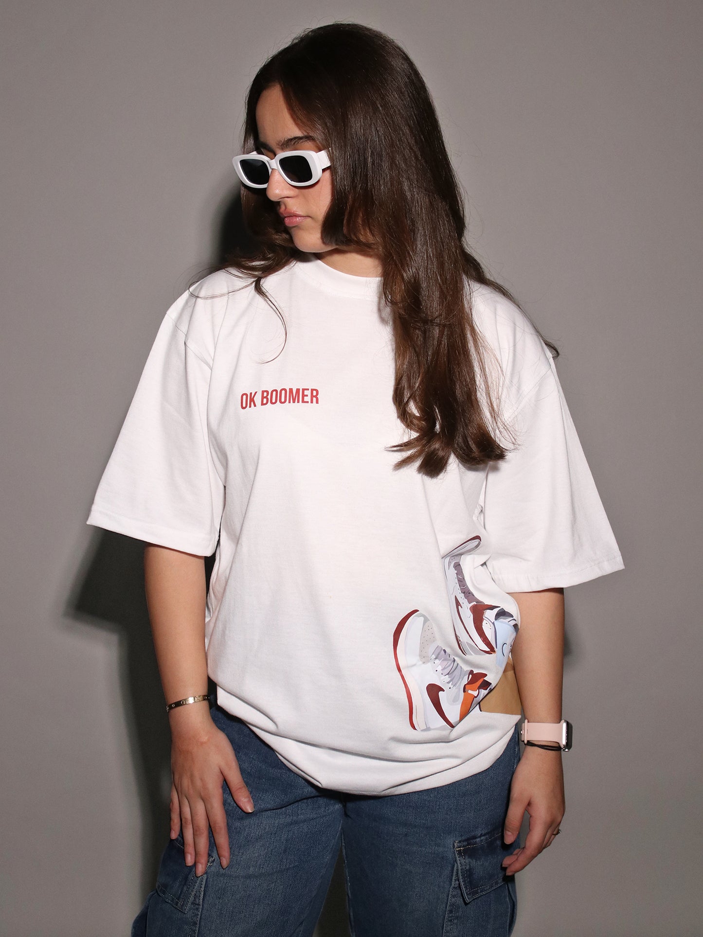 Women's Tera Ghar Jaayenga Oversized T-Shirt