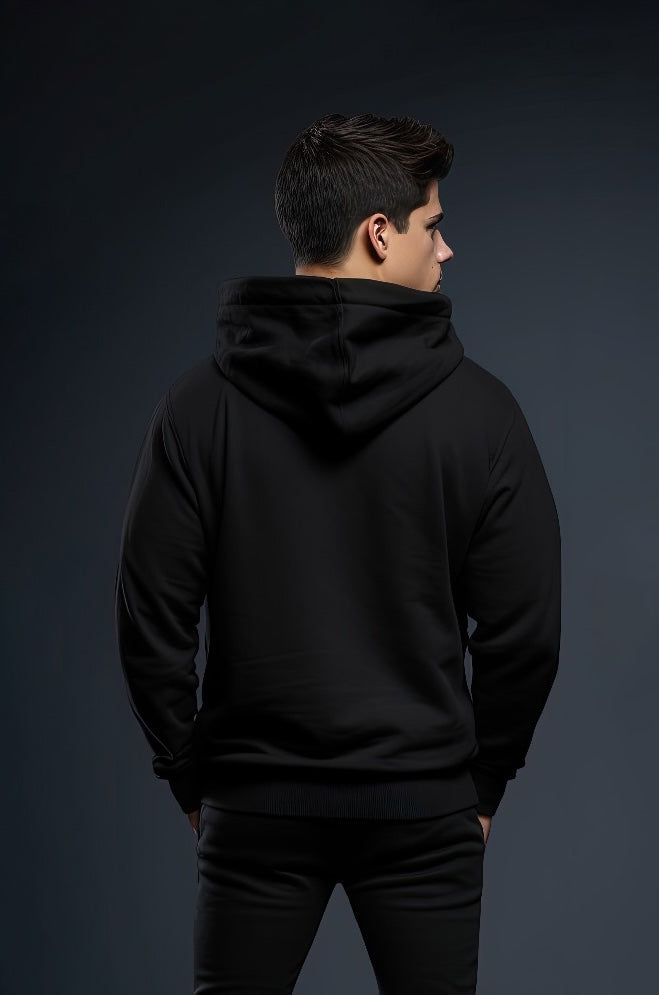 Black Aaram Hoodie