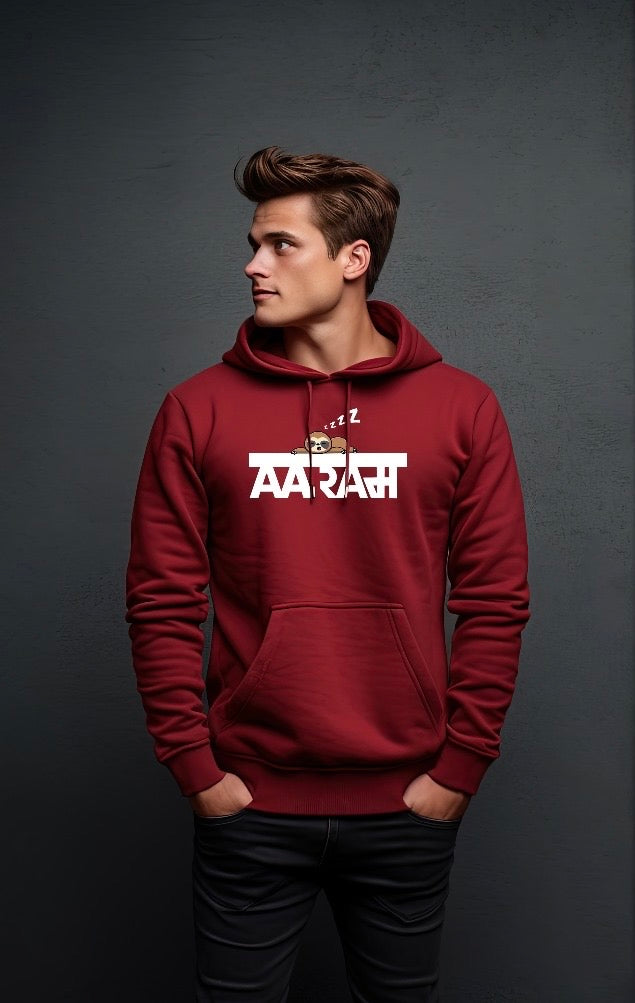 Red Aaram Hoodie